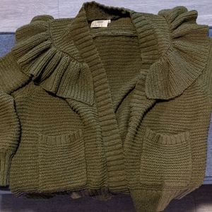 Madewell Ruffle Sweater (Tags on)